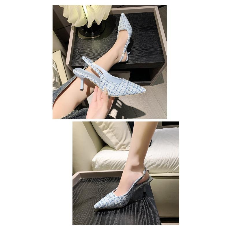 High Heels, Zehenkappen, Sandalen, Dünne Absätze, Spitze Zehen, Einzelne Schuhe, Damenschuhe