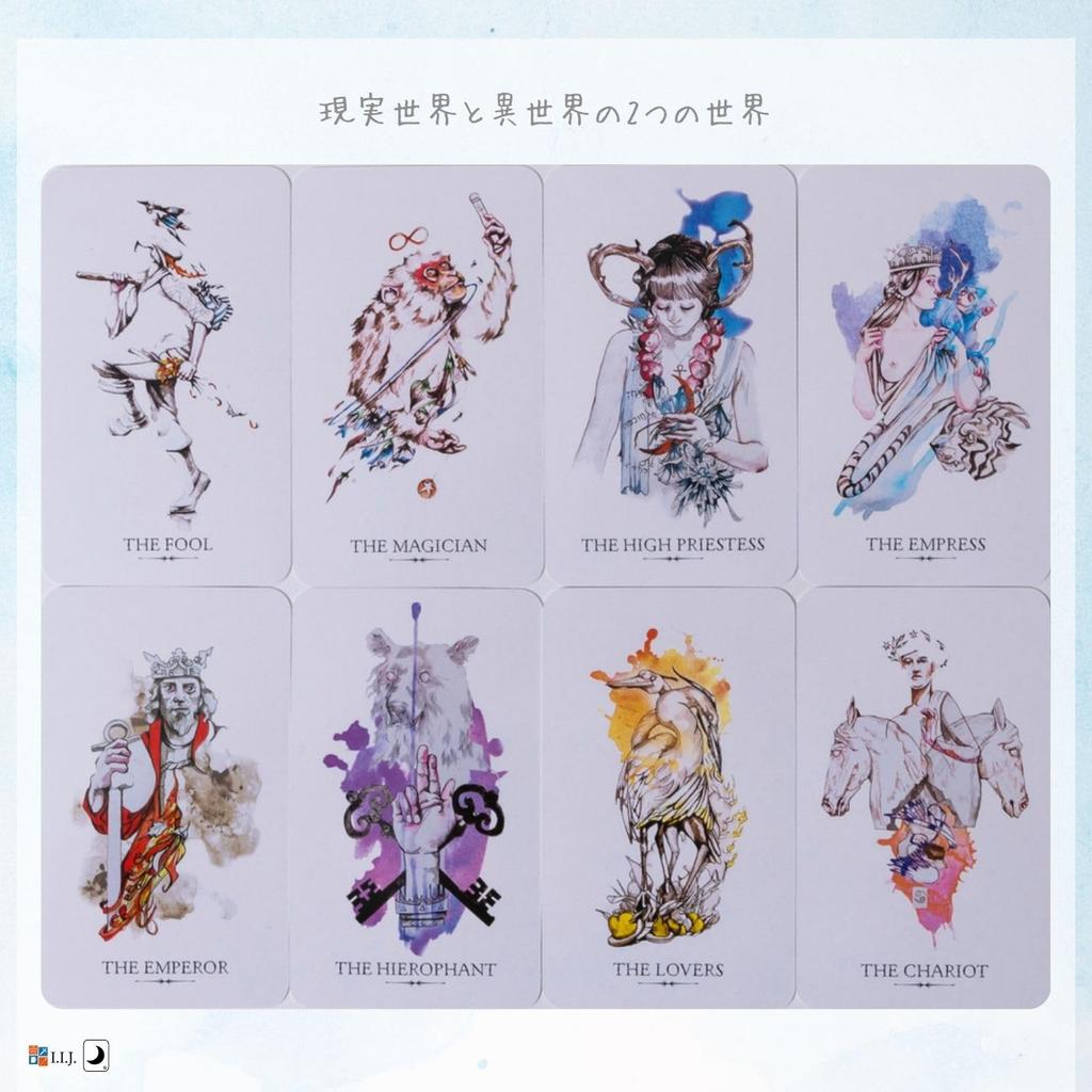 Tarot The Linestrider Waite 78 Tarot Japanese Instruction Manual Authentic I.I.J Cards, Tarot, Edition, Cards, Reading, Included,