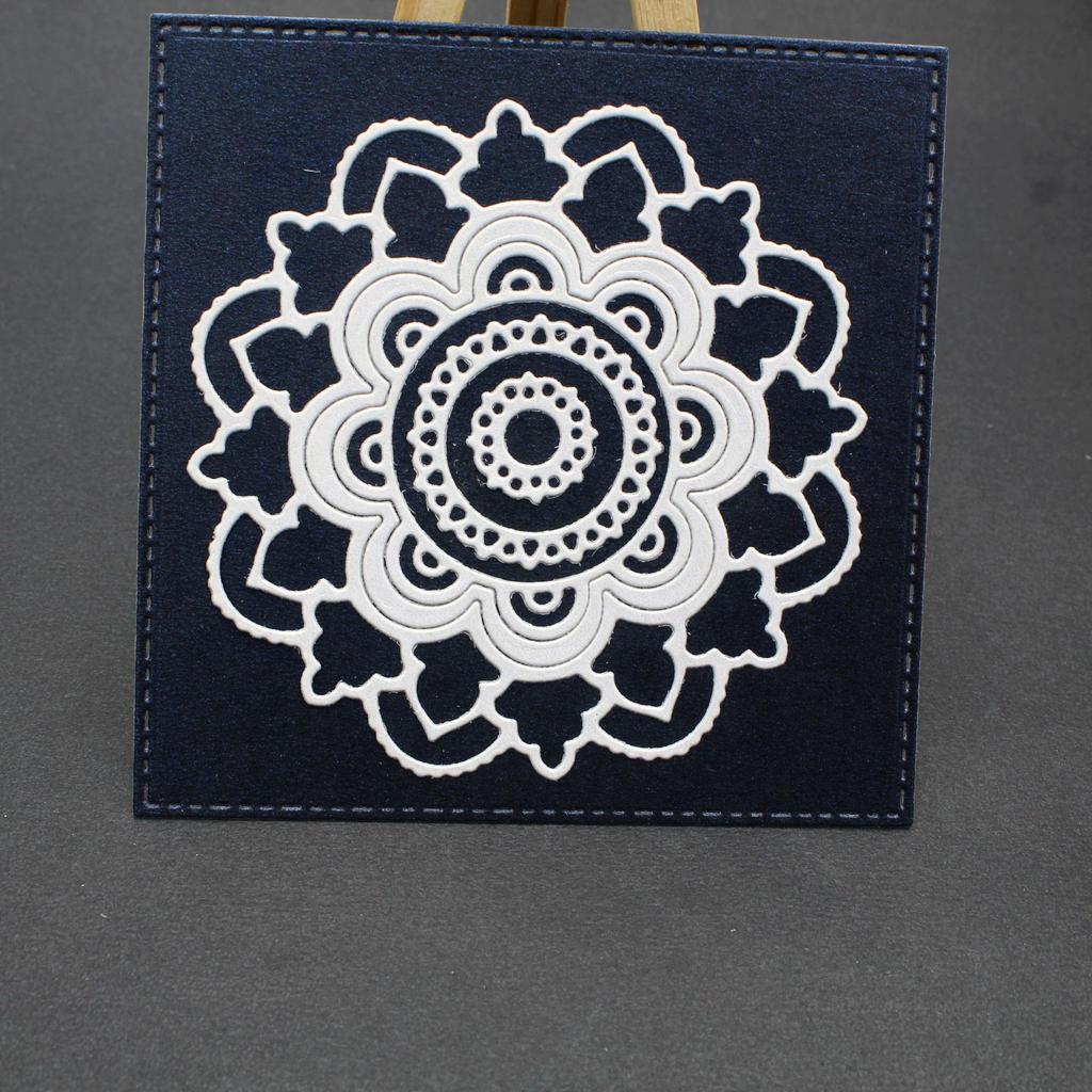 Lace Flower Metal Cutting Dies Stencil for DIY Scrapbooking Photo Album Embossing Paper Cards Crafts Diecuts