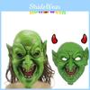 Terrifying Witch Costume Mask For Halloween And Carnival Parties Pu Foam Material 24*28cm
