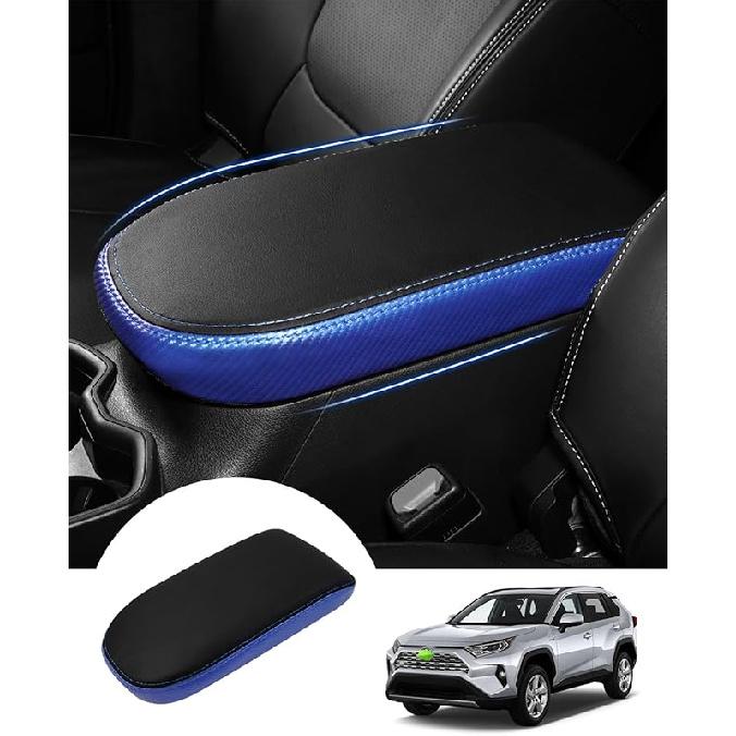 Autorder Center Console Cover For Toyota RAV4 -2025 Accessories Armrest Cushion With Multi-Purpose Storage Slot Leather Middle Console Cover RAV4 Toyota RAV4 2019-2025