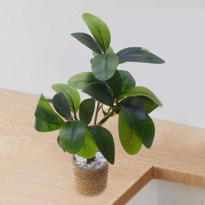 1/6 Miniature Dollhouse Plant Mini Potted Artificial Model Tiny Fake Greenery Micro Landscape