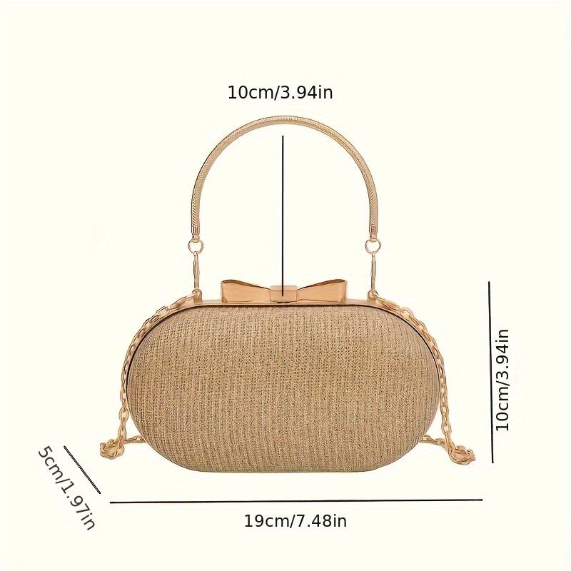 Glitter Evening Bag Elegant Glitter Sequins Evening Bag Women's Formal Dinner Clutch Purse Banquet Handbag for Carnaval Music Festival