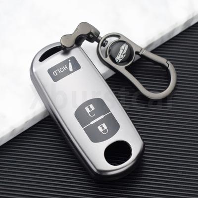 2 3 4 Buttons Gun Grey Tpu Auto Shell Protector Fob For Mazda 2 3 5 6 Cx-3 Cx-5 Cx-7 Cx-9 Speed Miata Car Key Case Cover Keyless