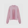 REEMNIK Oversized Plain Long Sleeve T-Shirt [Pink]
