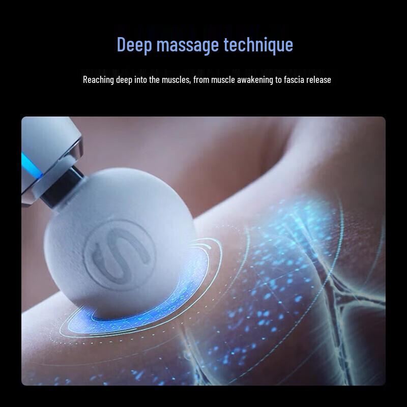 SKG F5 Portable Hot Compress Massage Gun CN plug (adapter included)