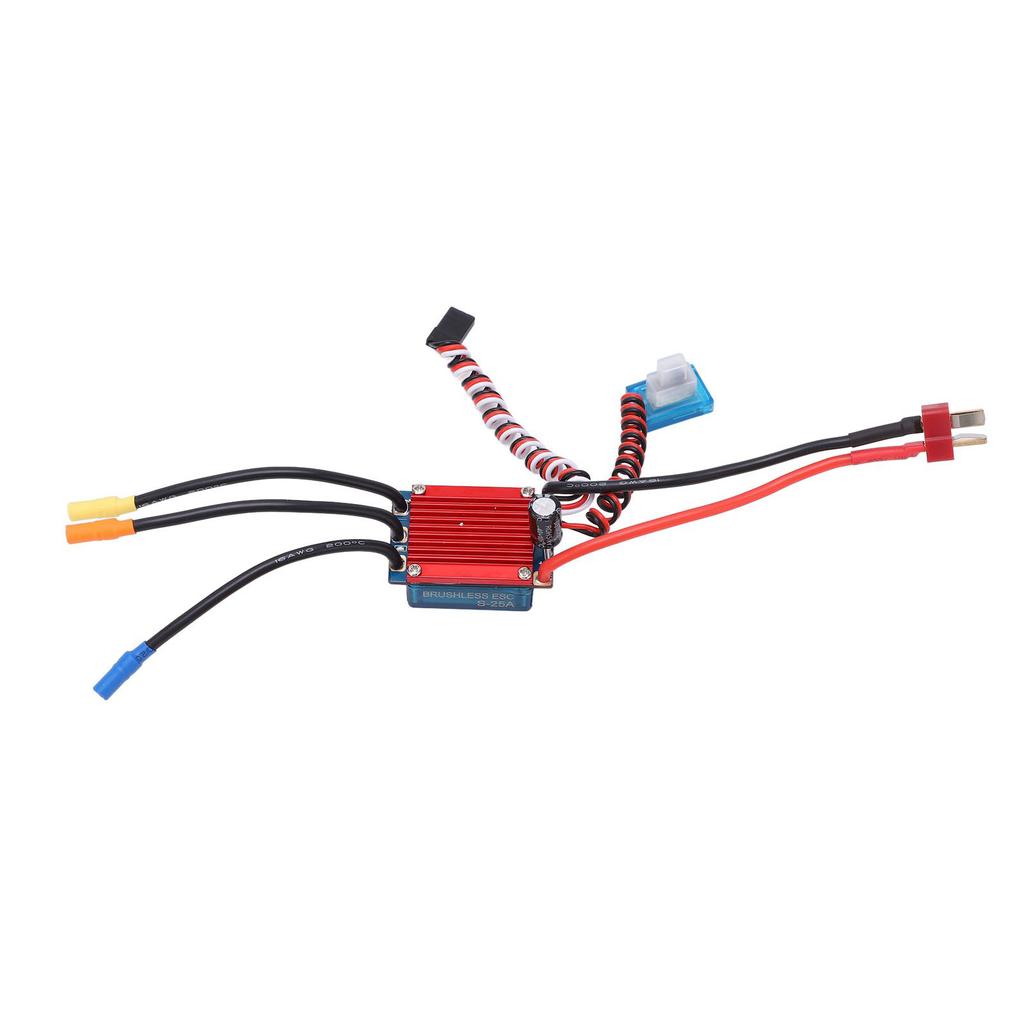 RC Brushless Motor Set High Torsion 2435 4500KV Brushless Motor 25A ESC RC Accessories for 1/16 1/18 RC Car