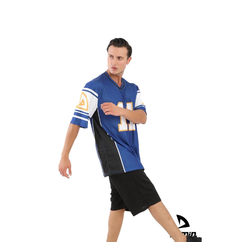 Nfl Themed Oversize Mold Green American Football Jersey T-shirt Dmnt33287