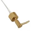 Soap Dispenser Pump Thread Standard Brushed Silver Compatible With Most Pumps