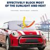 1 unidad Protector de Nieve para Parabrisas Delantero de Coche de Invierno, Parasol Antihielo Anticongelante Cubierta Protectora para BMW MINI