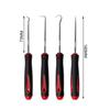 4pcs Motorcycle Pick Hook Set O Ring Oil Seal Screwdrivers Puller Remover O-Ring Seal Gasket Auto Repair Tools