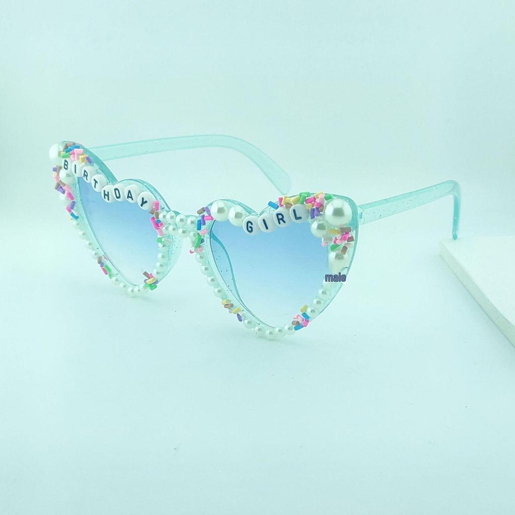 2024 Trendy Pearl Bride Sunglasses for Women's Weddings & Birthday Parties - Euro-American Style