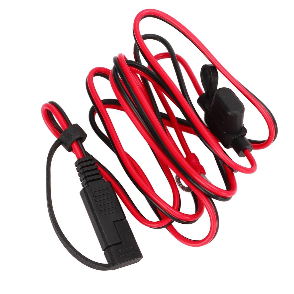 SAE Battery Connector Cable Quick Disconnect SAE to O Ring Terminal Harness for Motorcycle Car