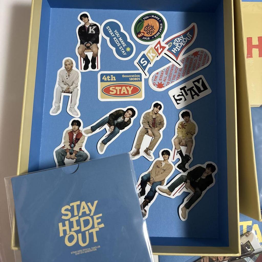 [USED] STAY HIDEOUT straykids 4th generation Korean FC kid