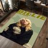 Billie Eilish Album Rug Carpet Office Decorative Carpet For Living Room Bedroom Door Mat Floor Rug Computer Chair Area Rug