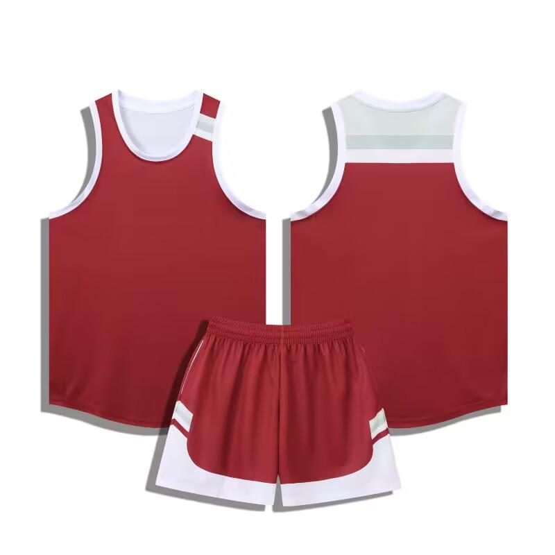 New Style Basketball Team Uniform Set: Customized Training Jerseys for Men and Women