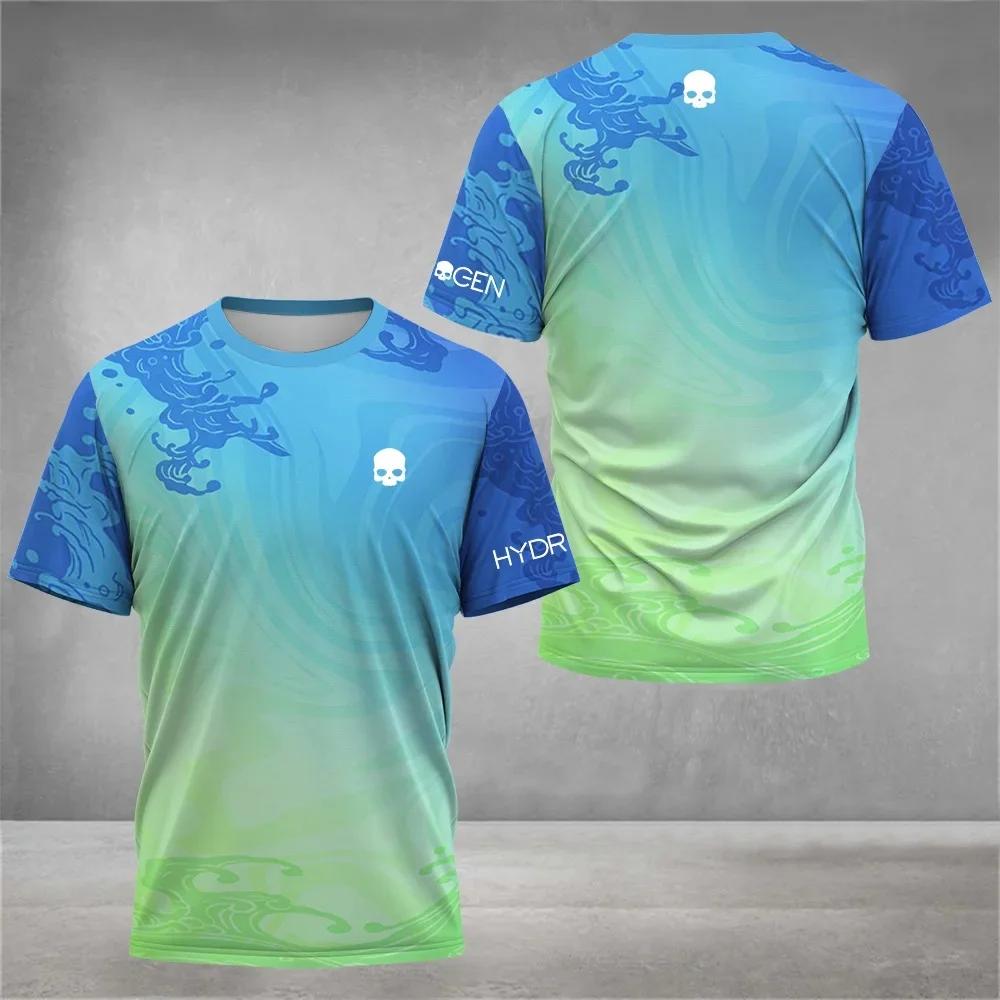 

High-quality men s and women s universal printed sports shoes, T-shirts, summer badminton T-shirts, 2026 motorcycle XXXL