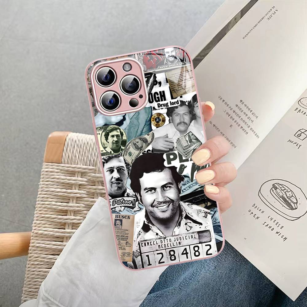 Narcos TV-Serie Pablo Escobar Für IPhone 14 13 12 Mini 11 Pro XS Max X XR 14 Plus Gehärtetes Glas Cover