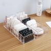Transparent Acrylic Cosmetics Storage Box Makeup Holder Jewelry Make Up Organizer for Home Plastic Desk Organizers Storage Boxes