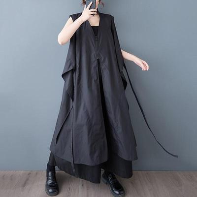 Sleeveless Plus Size Cotton Vintage New In Dresses for Women Casual Loose Long Spring Summer Autumn Dress