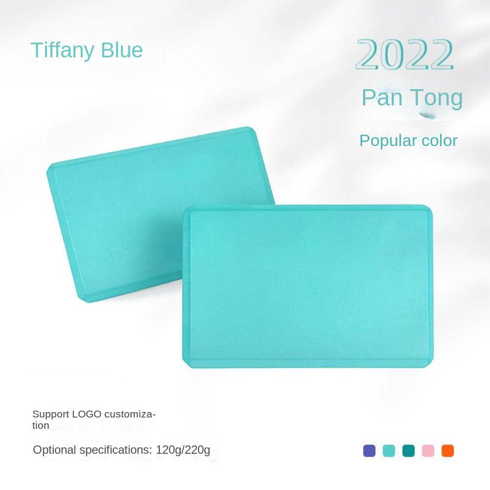 Einfarbige Yoga-Schaumstoffblöcke Hohe Dichte Hilfsmittel Ziegel Säule Yogablock Pilates