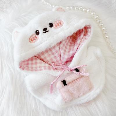 Poncho for Stuffed Animals (for 20cm) [Cat] Stuffed Animal Costume Dress Up Clothes Clothing Stuffed Animal Animal Portable Oshikatsu Goods Oshikatsu