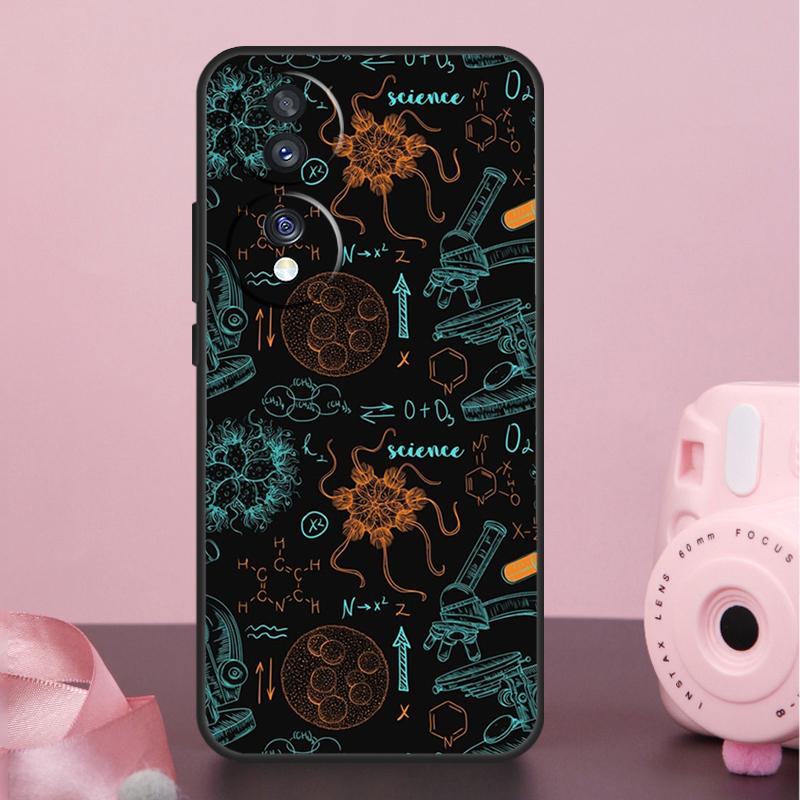 Biology and Chemistry Case For Honor X8b X9b X6a X7a X8a X9a X6 X7 X8 X9 50 70 90 Magic 5 Lite Magic 6 Pro Cover