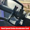 Motorcycle Cruise Control Throttle Clamp Clip Retainer High Grade Aluminum Lock Accelerator Assist Grips Motorcycle Accessories