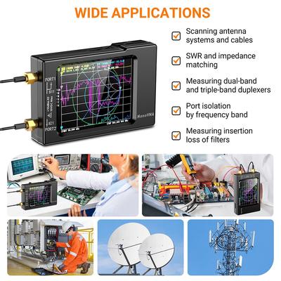Vector Network Antenna Analyzer MF VHF UHF HF 10KHz-1.5GHz Analyzer