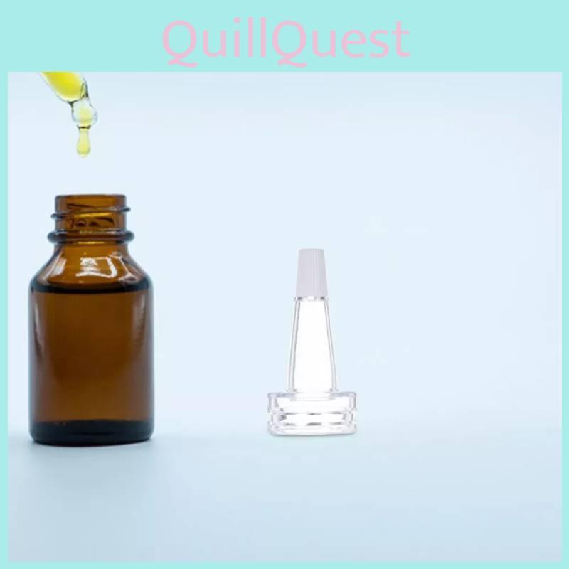 Ampoule Clear Dispenser Vial Bottle Sealing Cap Pvc Transparent Dropper Head