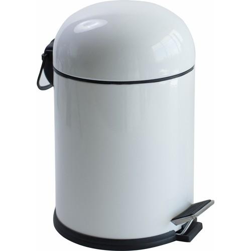 

Мусорная корзина Bon с крышкой, белая