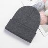 Good Quality Embroidery 100 % Acrylic Warm Beanie Hats Custom logo Knitted Beanie Unisex Winter Beanie