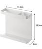 Yamazaki Magnetic Wrap Holder 2438 Plate, White,