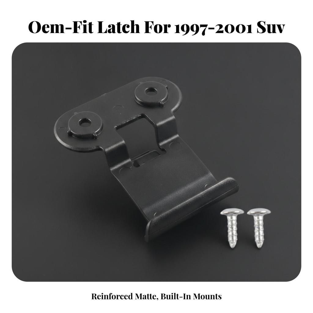 Armrest Box Lid Buckle with Screws Long-Lasting Strong
