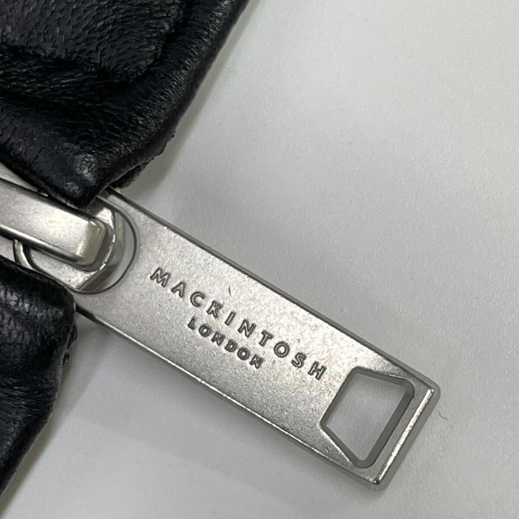 MACKINTOSH LONDON Black G1F01-005-09 Leather Single Rider's Jacket Jacket 44 blackUsed