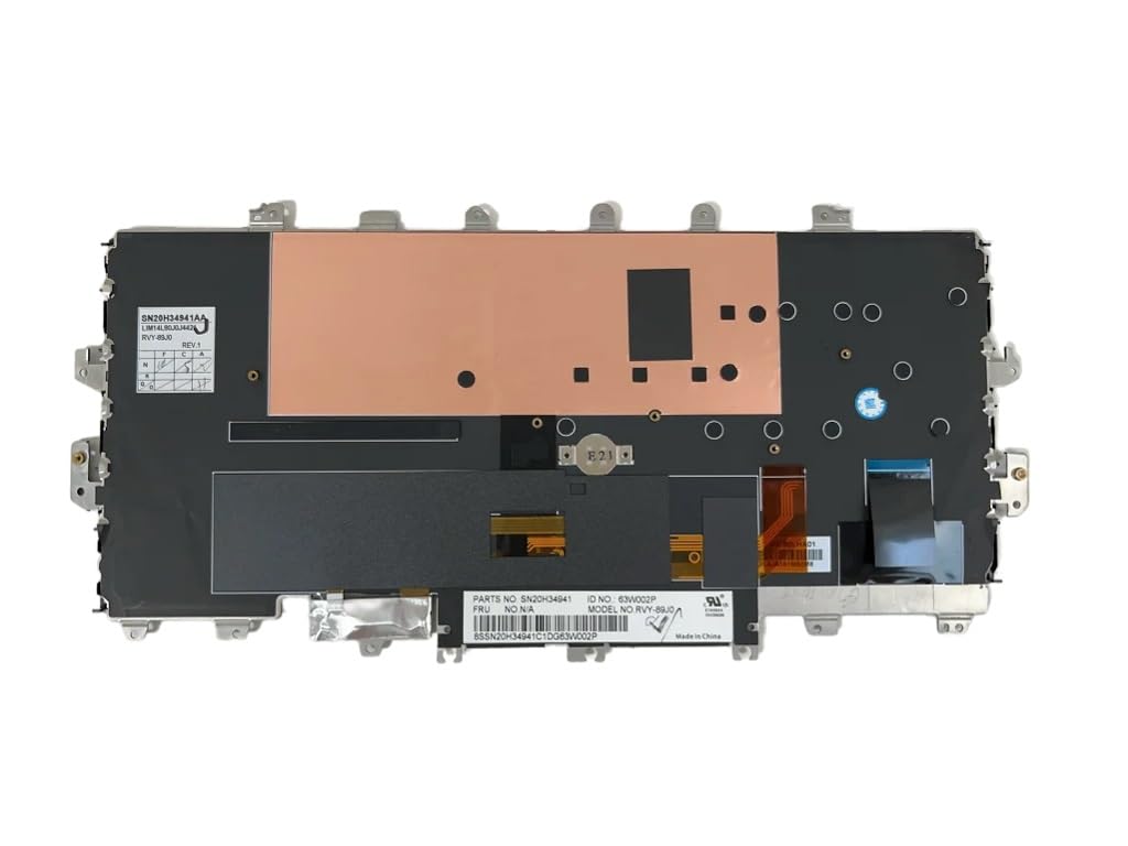 Laptopdiyparts (Replacement) Compatible with Lenovo Thinkpad X1 Yoga 2016, X1 Yoga 1st Gen 2016 JP Japanese Keyboard with Backlight (SN20H34941)