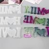 Handmade Silicone Love Mold English Letters Epoxy Resin Mould Candle Mold Home Decoration