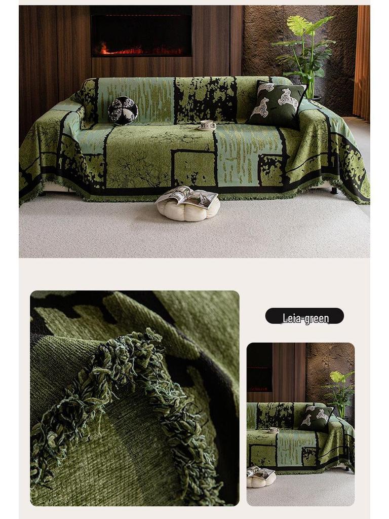Housse de canapé universelle en chenille premium 2025: Combinaison intégrale toutes saisons