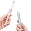 Distributeur de dentifrice 3-en-1 Boîte de rangement pliable pour tube de dentifrice pour le camping en plein air et les voyages