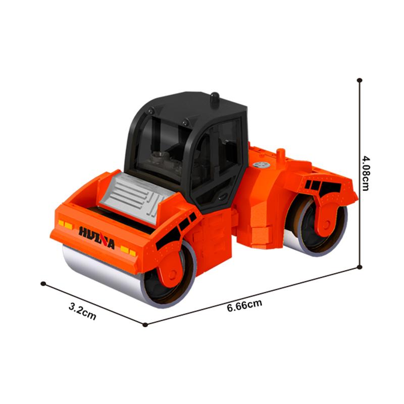 non-toxic Huina 1:80 Alloy Engineering Car Model Excavator Dumper Dump Truck Loader Bulldozer Tractor Collection Toys for Kids Gifts