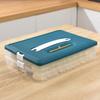Portable Dumpling & Wonton Fresh-Keeping Lunch & Storage Box with Timing Feature
