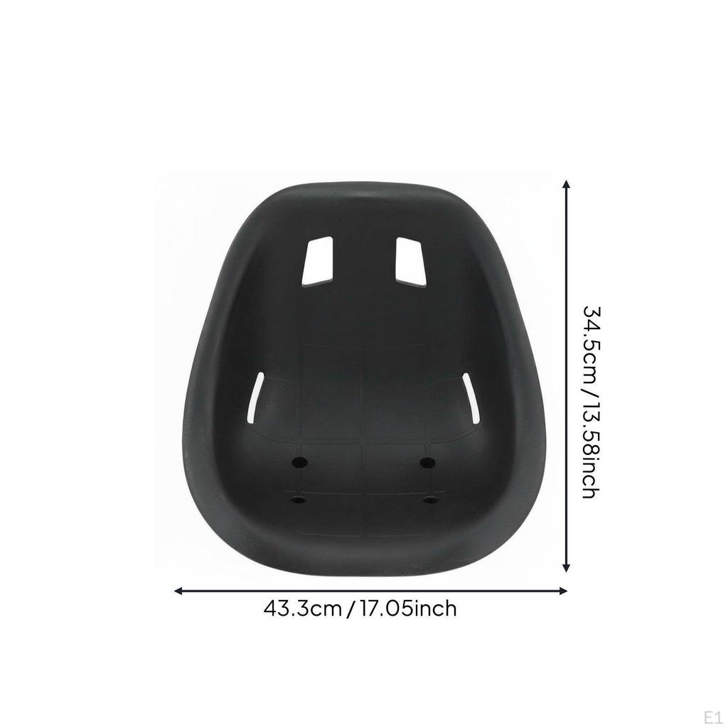 Slide Cart Seat AntiCold Ergonomic Kart Easy Installation for, Outdoor