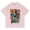 230 Gsm 100% Katoen My Hero Academia V6 Print Unisex Zwaar Katoen T-shirt