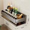 WallMounted Cutlery and Spice Holder Screwless Installation Multifunctional Utensil