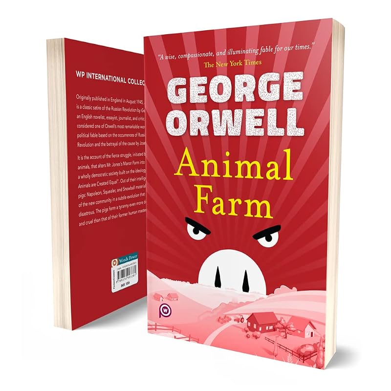Animal Farm (Paperback Book) "First published in England in August 1945, Animal