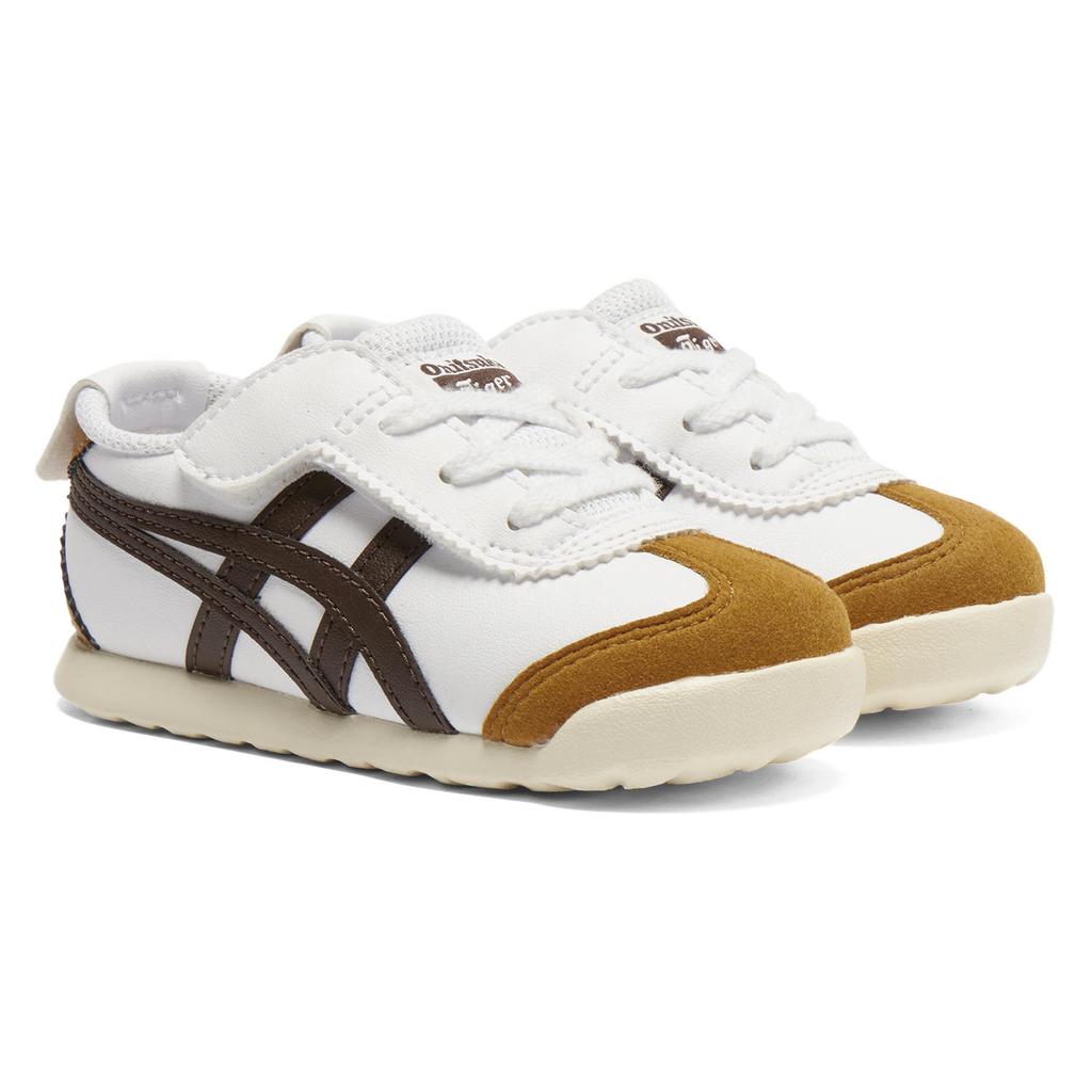 Onitsuka Tiger Mexico 66 Comfortable Durable Low-Top Walking Shoes Baby sneaker White 1184A074-119