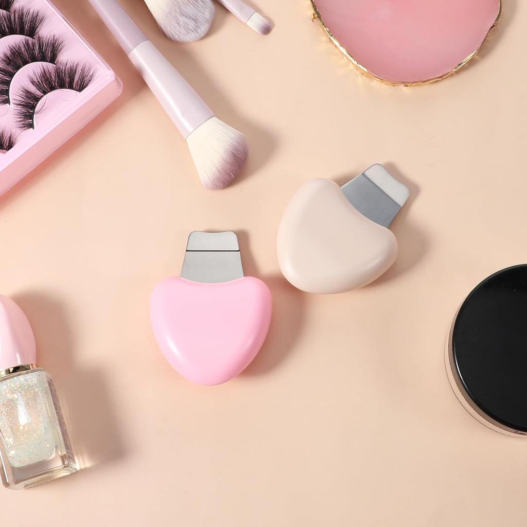 2 PCS Blackhead Remover Scraper Blackhead Remover Tools Deep Cleansing Face Scraper Nose Black Head Removers Silicone Face-Scraper Skin Care Tool