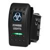 12V/24V Marine Rocker Switch Green LED SPST ON-OFF DPDT ON-OFF-ON Momentary Toggle for 4x4 Off-Road RZR ATV ARB Carling Style