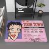 Animation B-Betty B-Boop Bathroom Mat Kids Room Bedroom Decoration Balcony Anti-Slip Doormat Living Room Welcome Rug