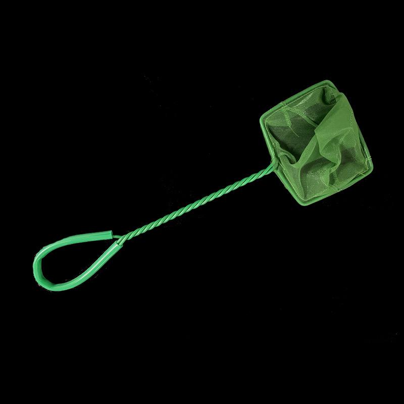 

Квадратний сачок для тропічних риб для золотих рибок та використання в акваріумі 3 inch (frame 8*7cm / handle 25cm)